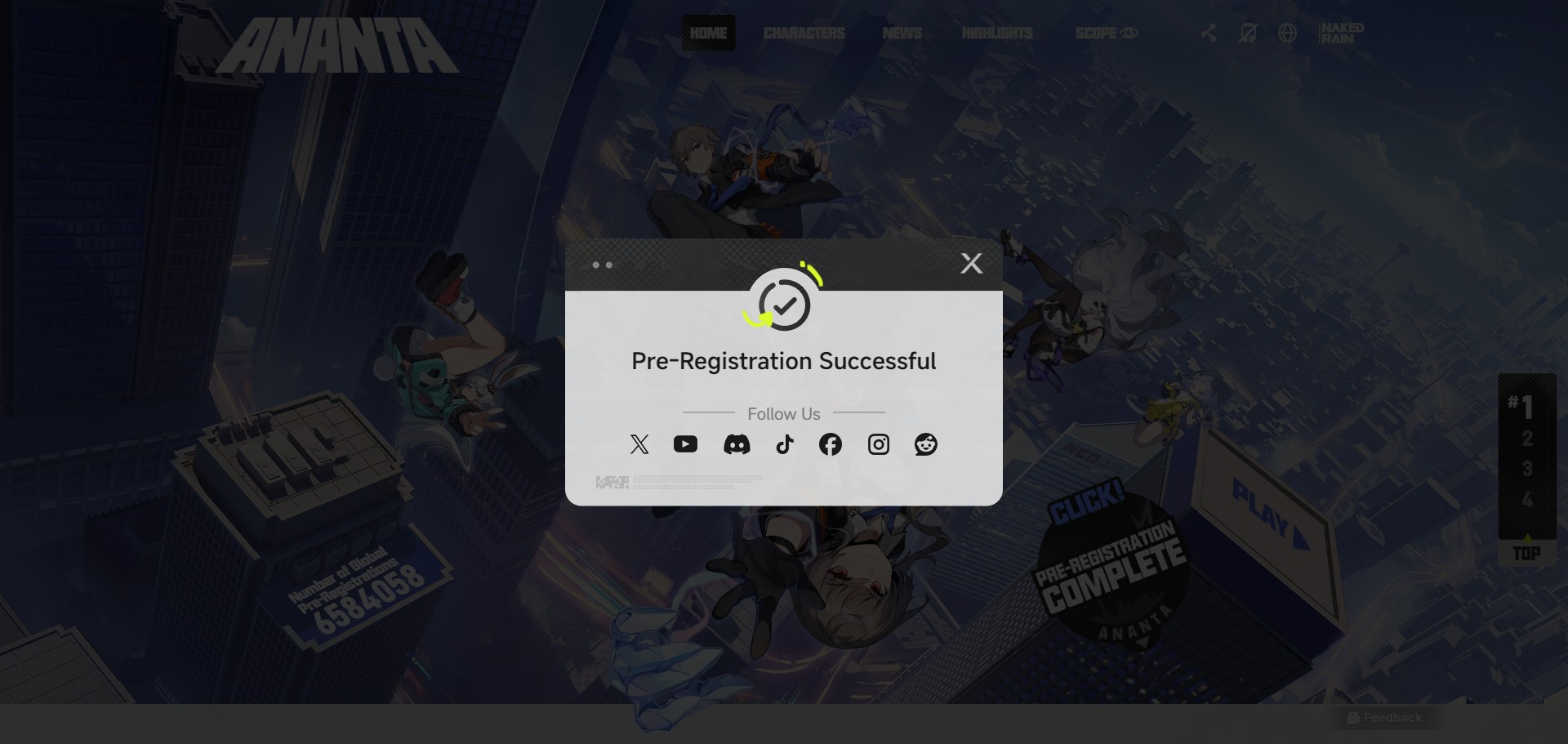 ananta-pre-register-inscription-valide