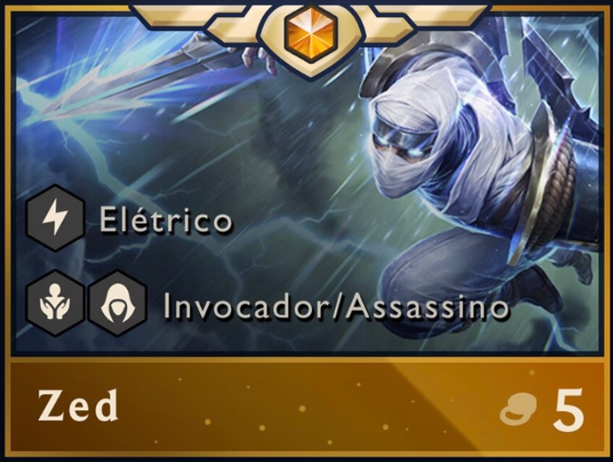 Zed, nouveau champion TFT