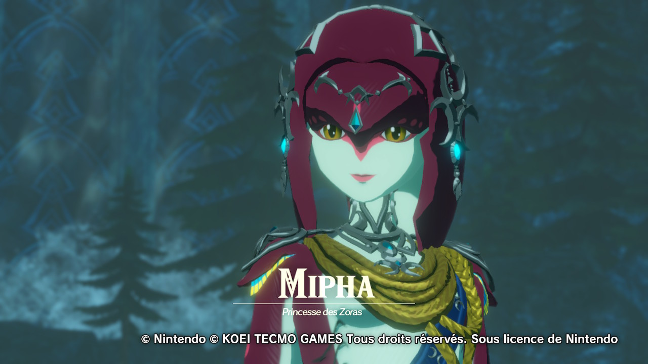 hyrule warriors fléau mipha