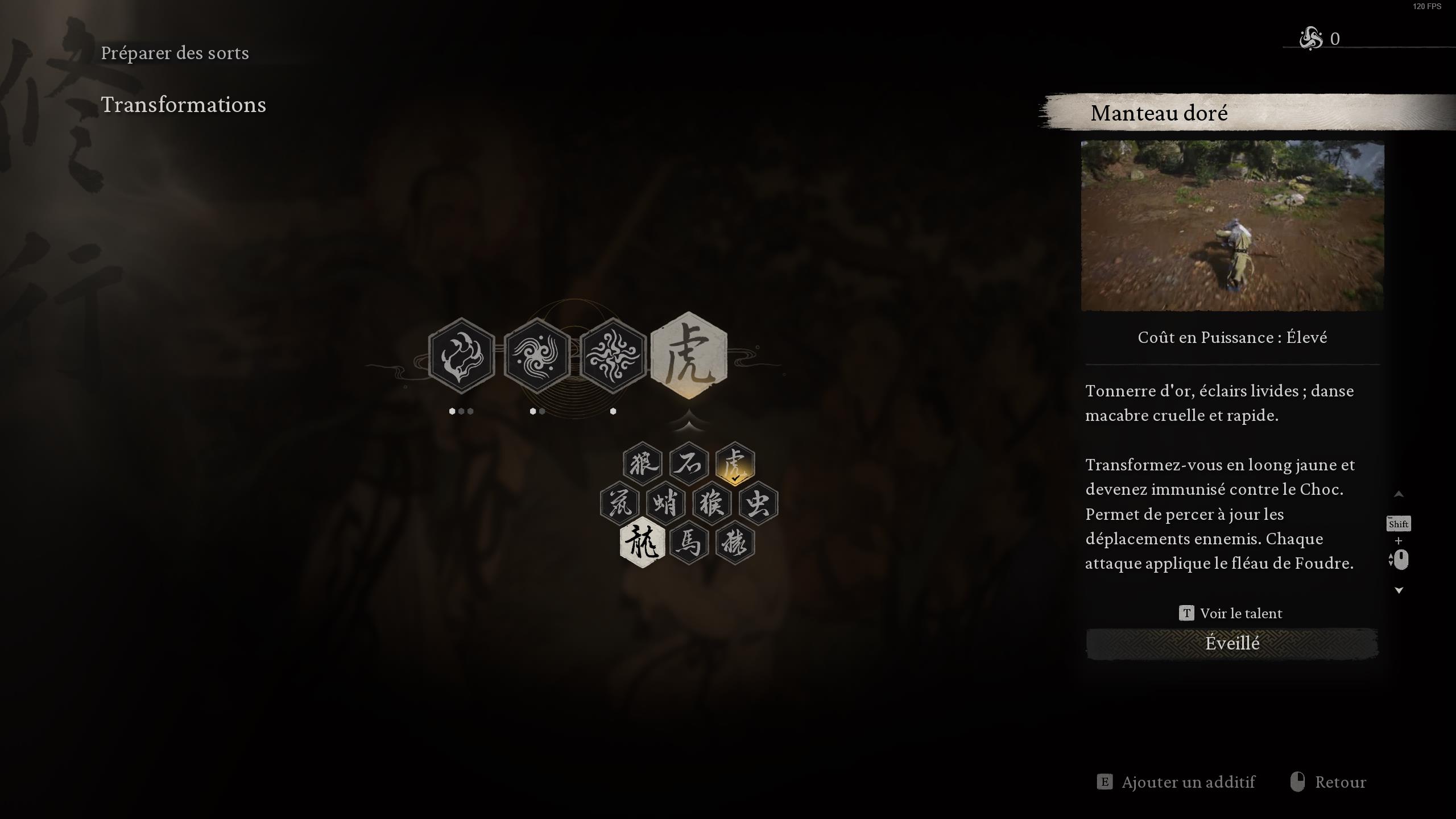 black-myth-wukong-meilleurs-transformations-manteau-dore