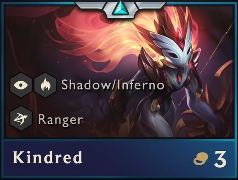 Kindred, nouveau champion TFT