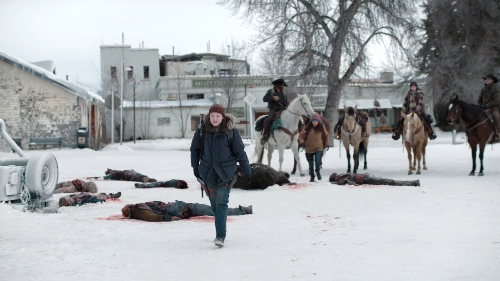 la-patrouille-avec-les-infectes-morts-a-l-exterieur-du-supermarche