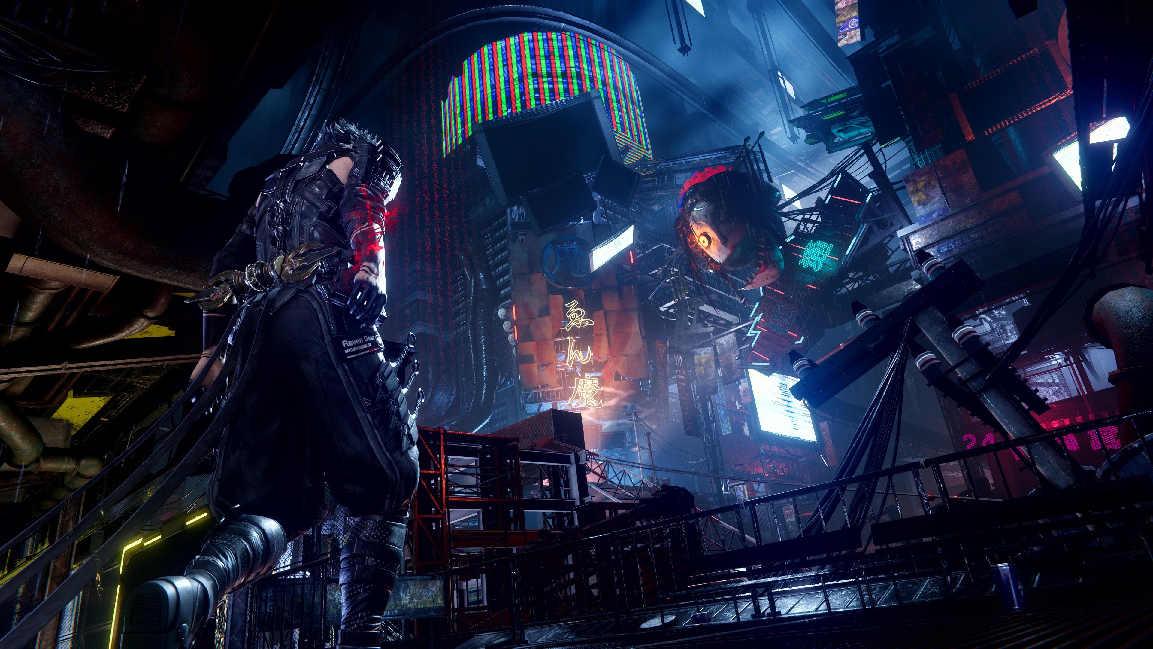 ninja-gaiden-4-preview-ambiance-decor-ville-cyberpunk