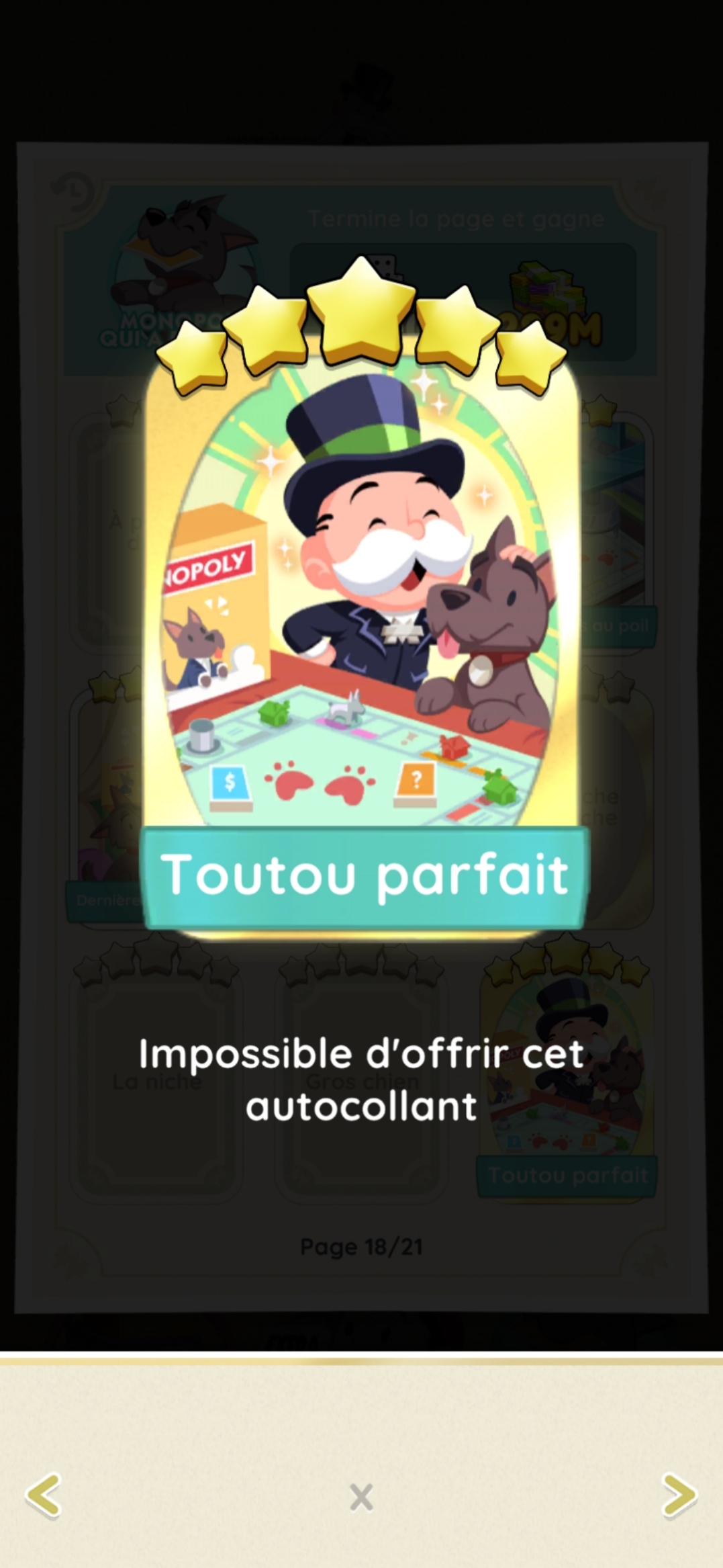 toutou-parfait-monopoly-go-fevrier-2024