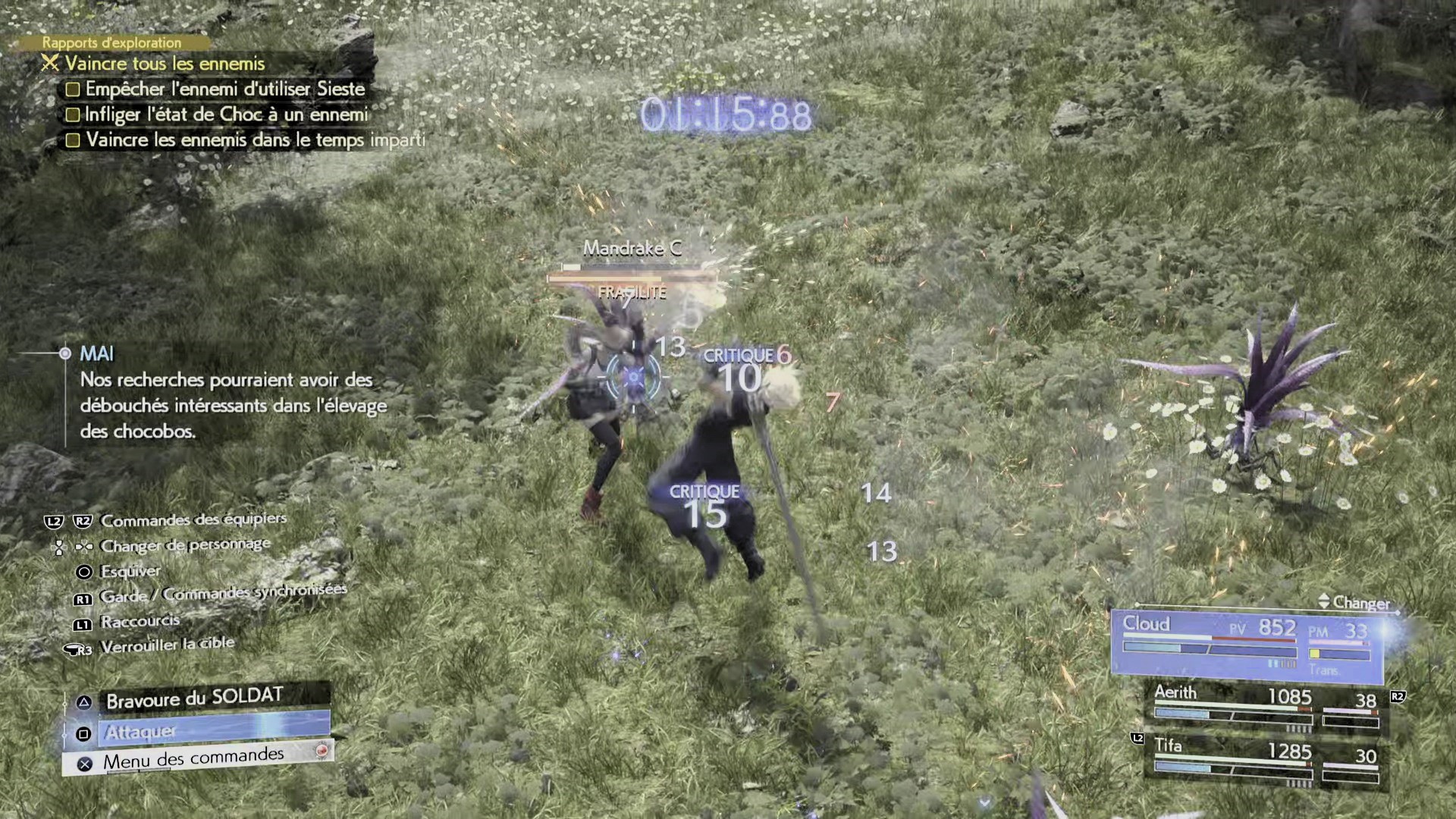 Rapport-chasse-final-fantasy-rebirth-prairie-fleur-frenetique-mandrake (1)