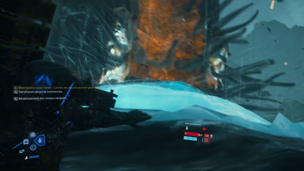 point-faible-echoue-hemo-grenade