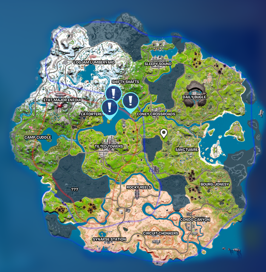 loot-lake-etablir-liaison-fortnite