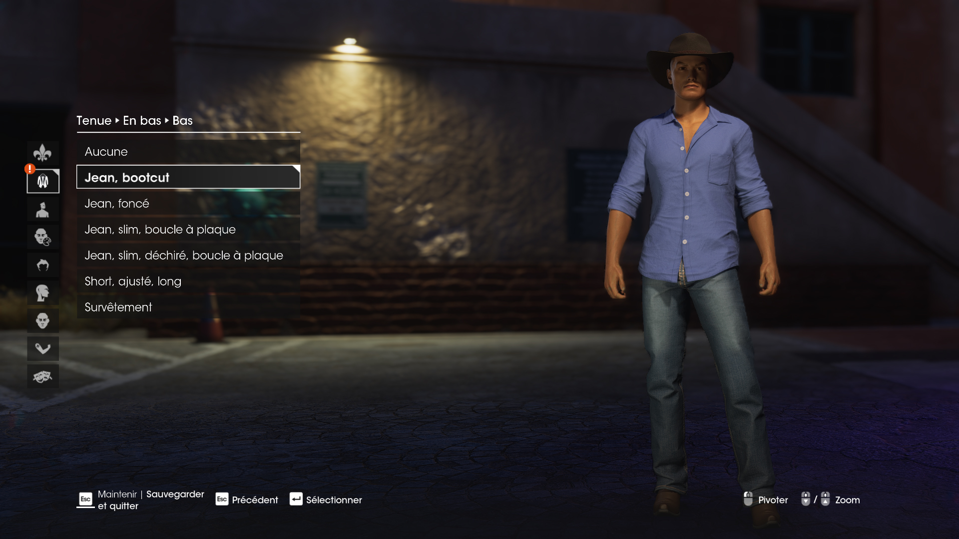 personnalisation-du-personnage