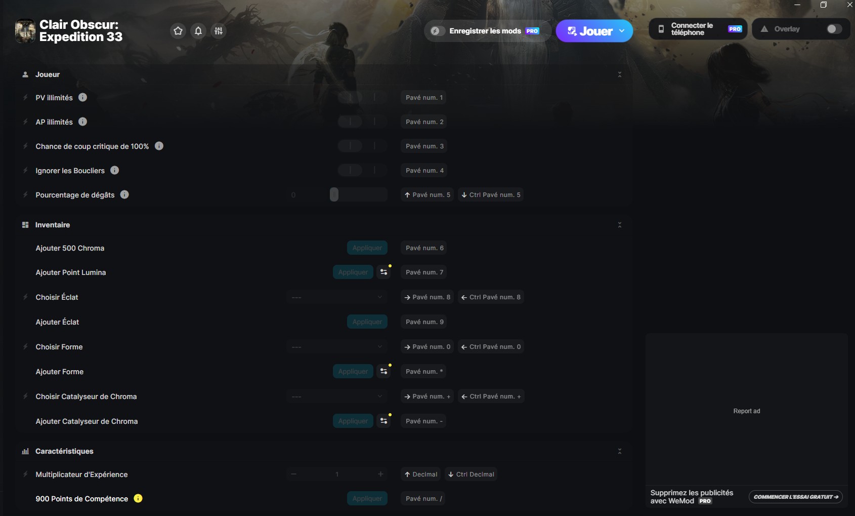 clair-obscur-expedition-33-mods-de-triche-trainer-wemod