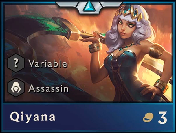 Qiyana, nouveau champion TFT