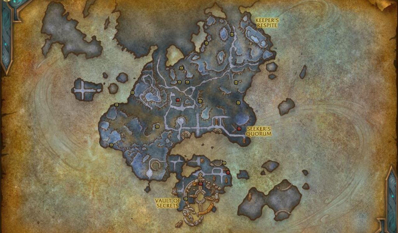 carte-rares-korthia-wow-shadowlands