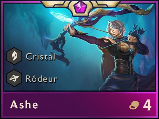 Ashe, nouveau champion TFT
