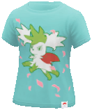 T-shirt-Shaymin-céleste