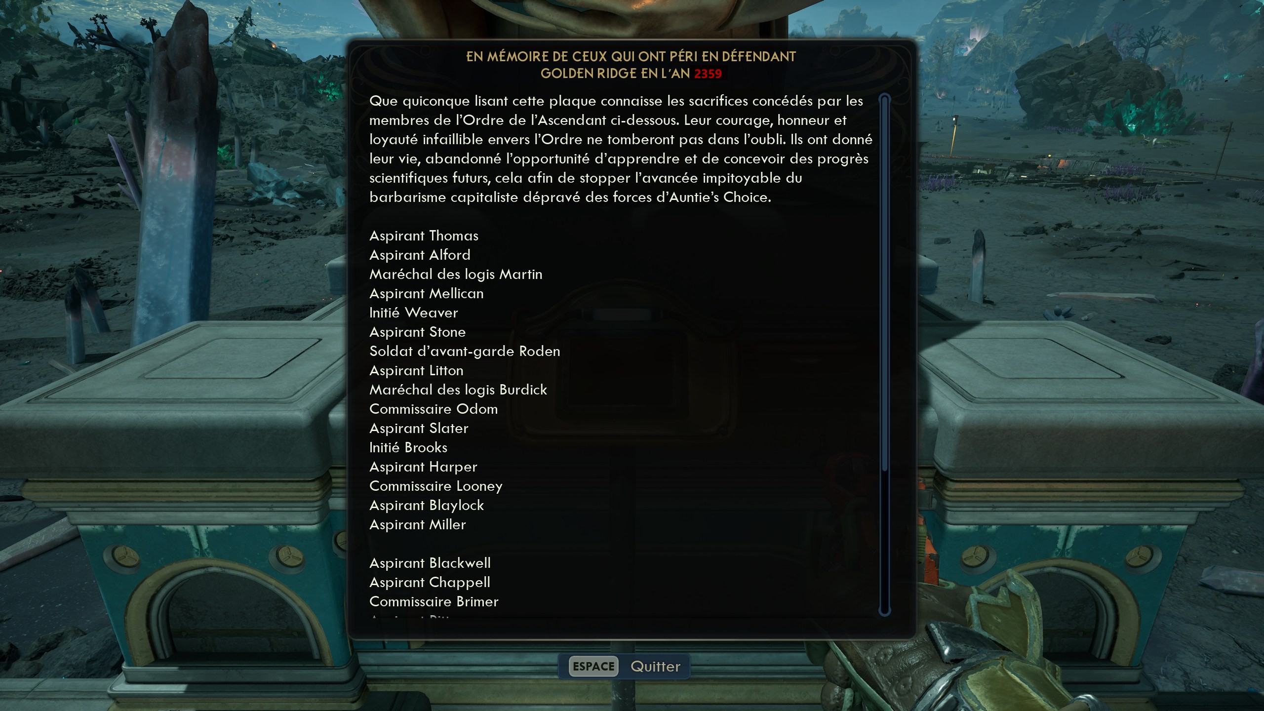 the-outer-worlds-2-code-memorial-monument-dorado