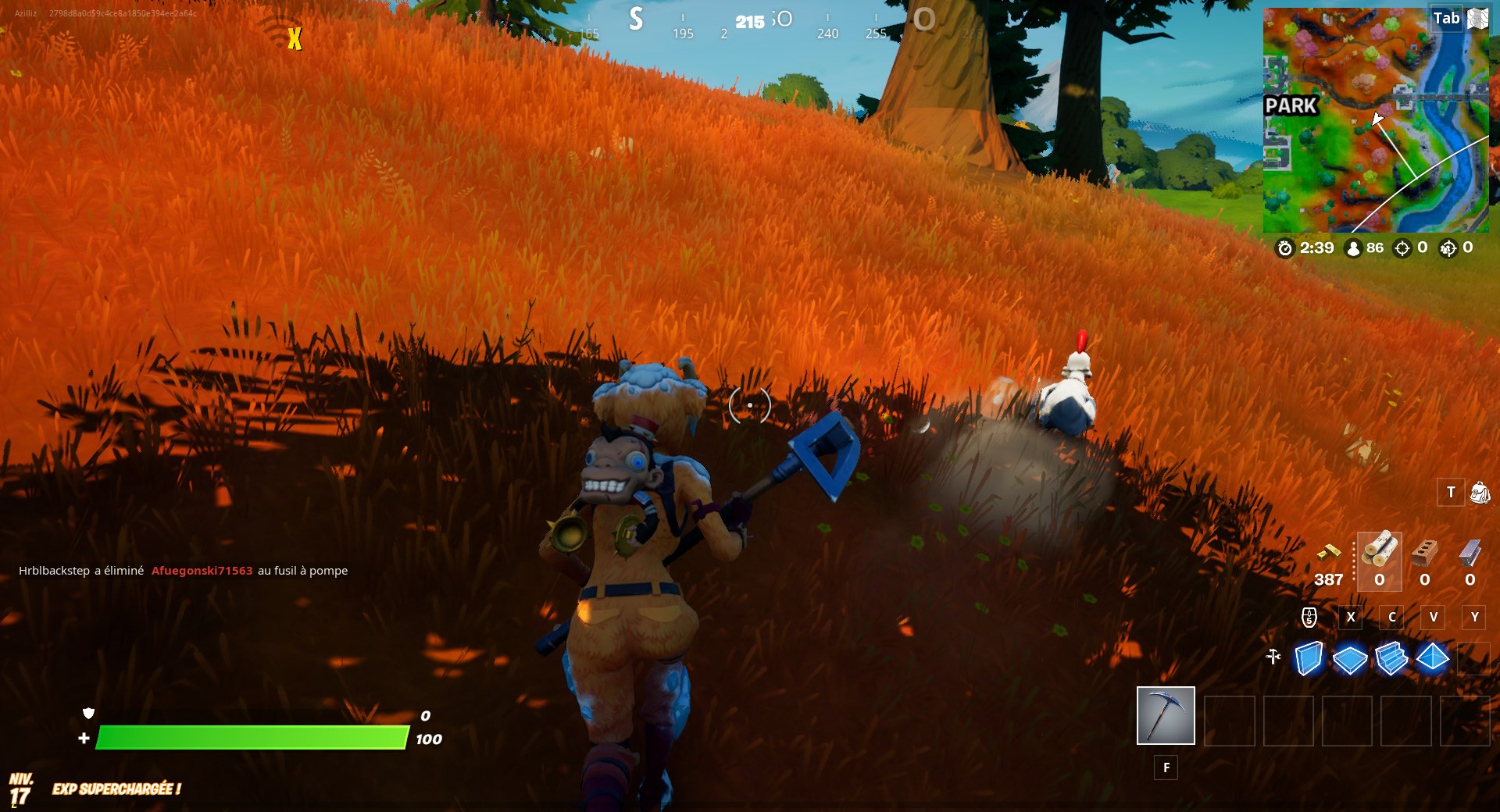 fortnite-rester-poule-enfuir-defi