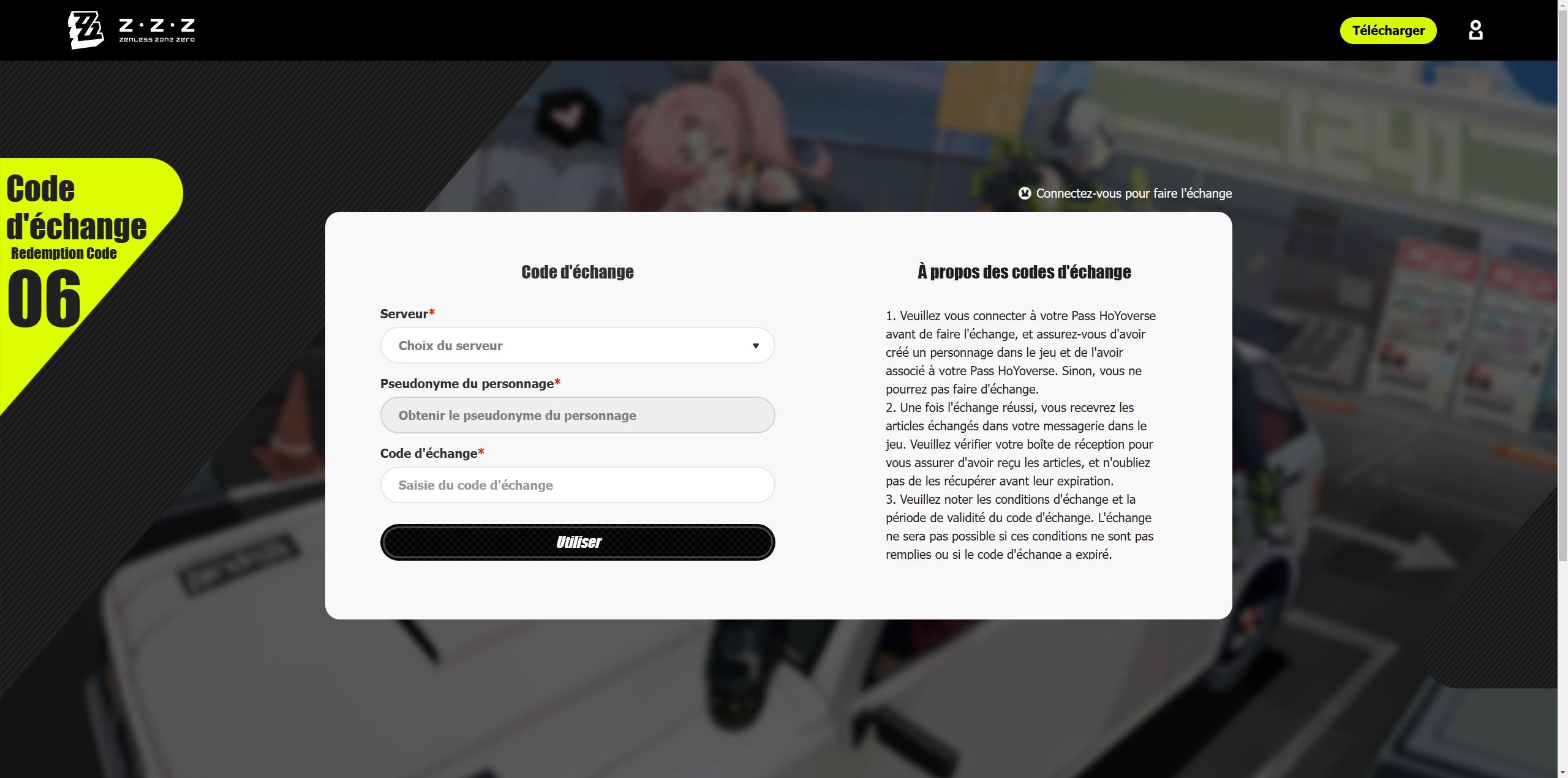 code-d-echange-zenless-zone-zero-site