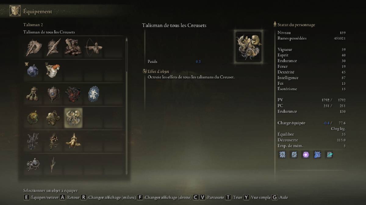 talisman-de-tous-les-creusets-effets