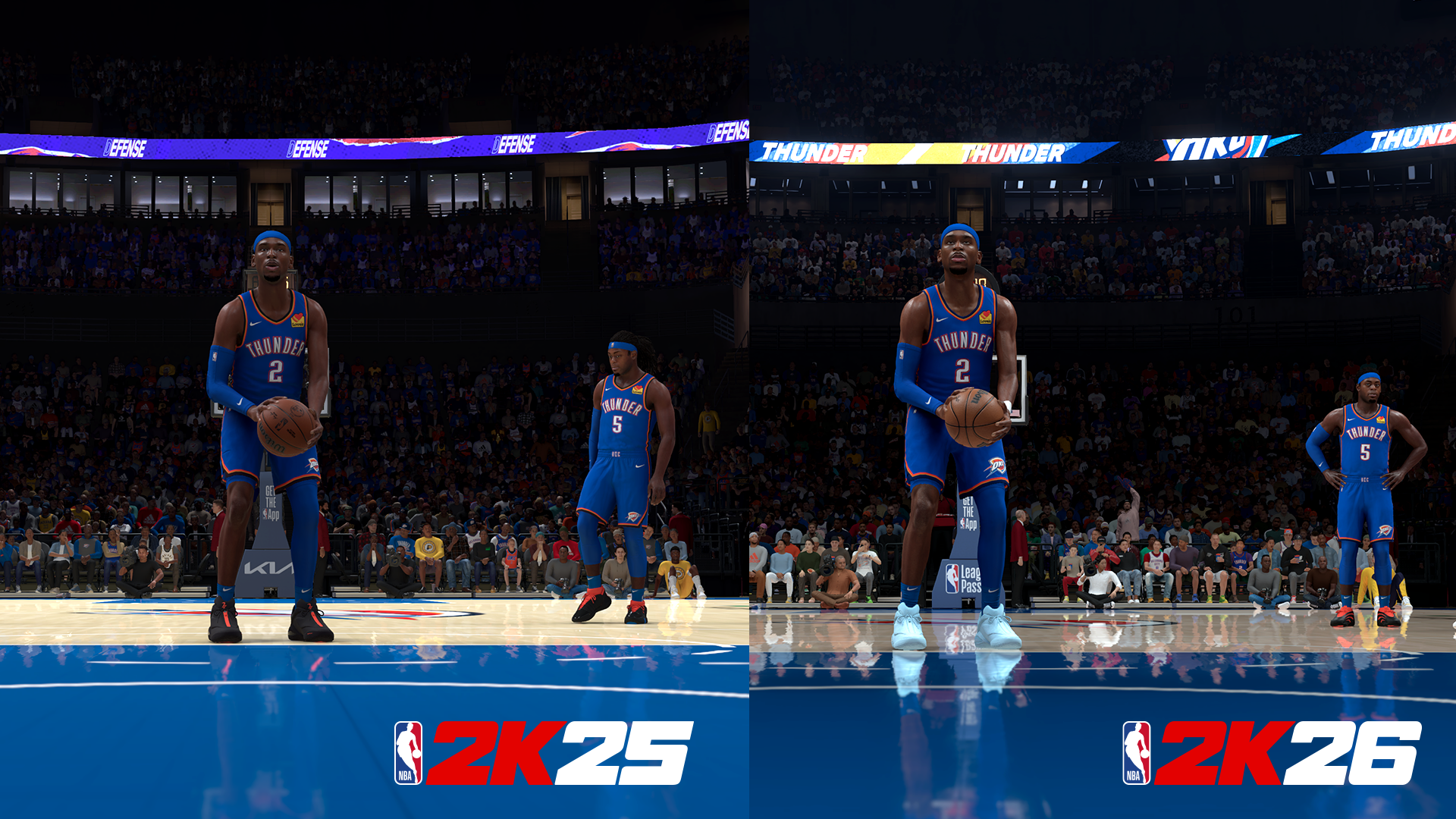 NBA 2K26 Presentation - Lighting and Floor Shaders