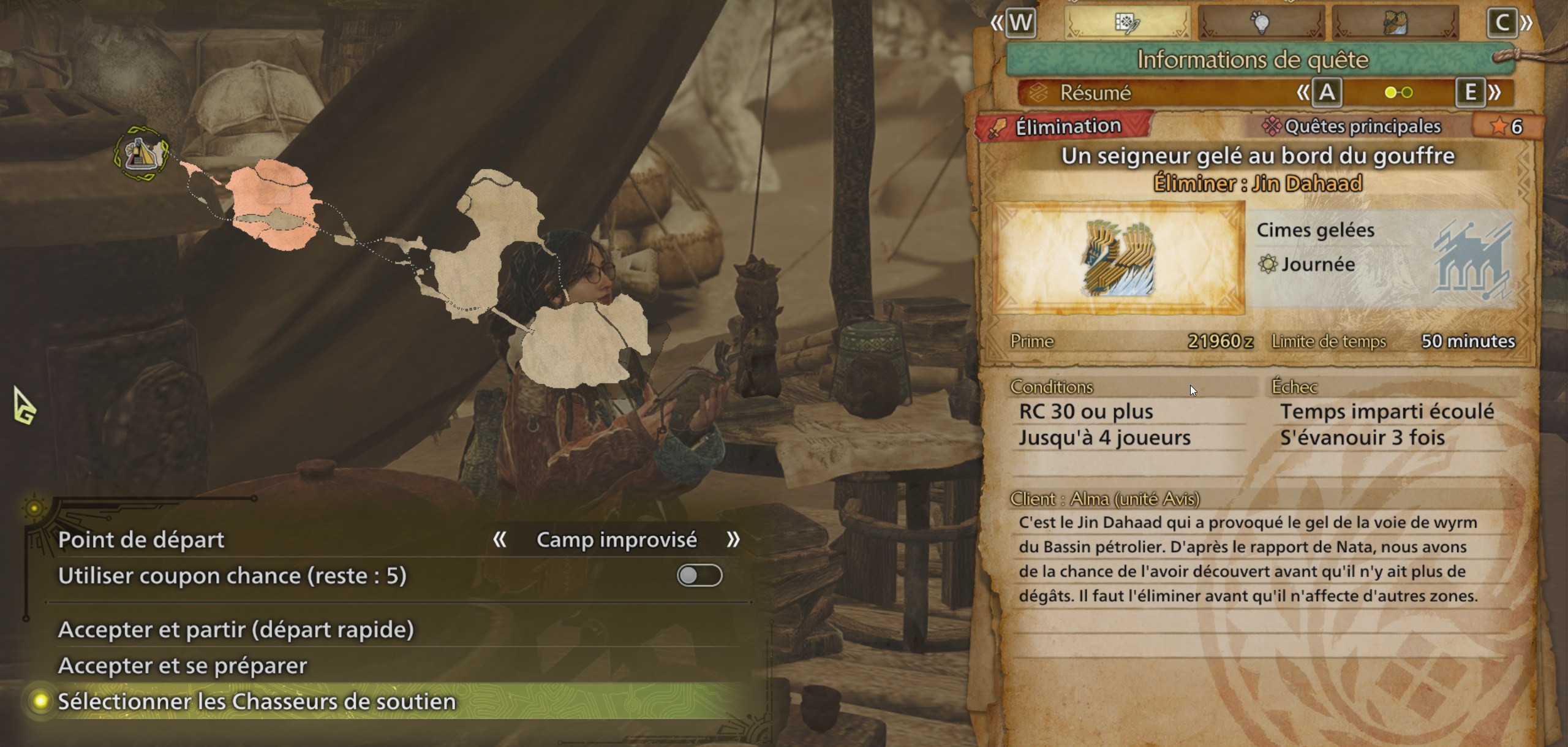 monster-hunter-wilds-selectionner-chasseur-de-soutien