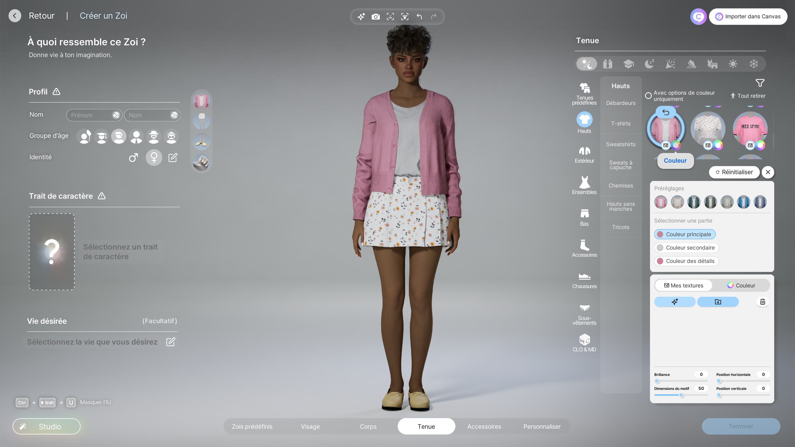 inzoi-vetement-creation-personnalisation