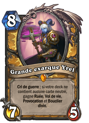 grande-exarque-yrel-carte-hearthstone-extension-folle-journee-sombrelune