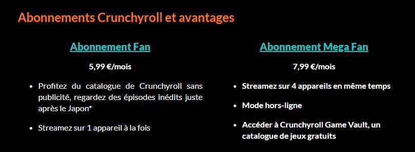 abonnement-prix-crunchyroll-changement