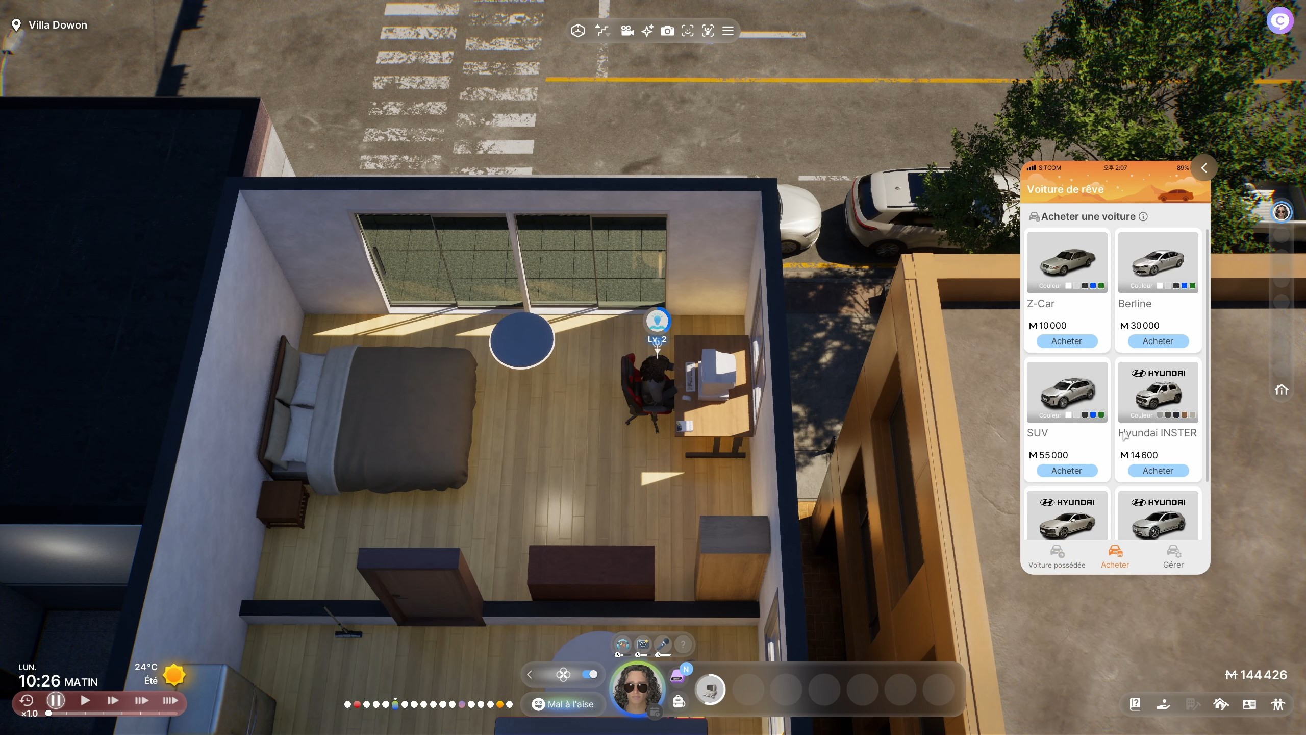 inzoi-voiture-achat-liste