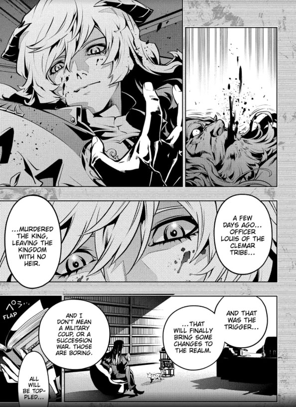 page-manga-metaphor-refantazio-louis-qui-elimine-le-roi