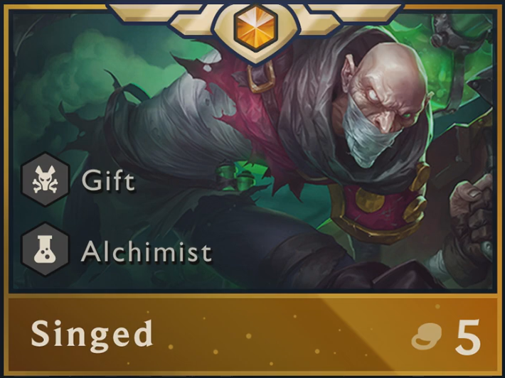 Singed, nouveau champion TFT