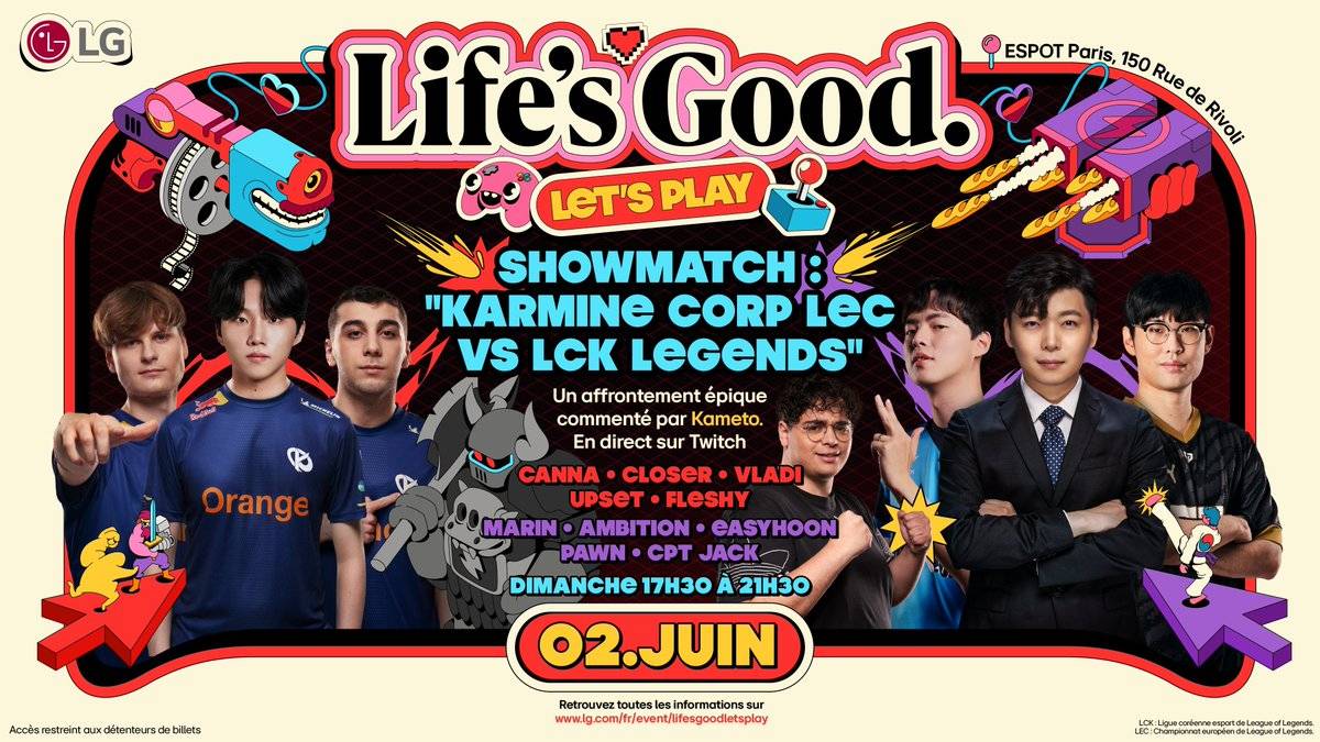 lol-karmine-corp-lck-legends-affiche