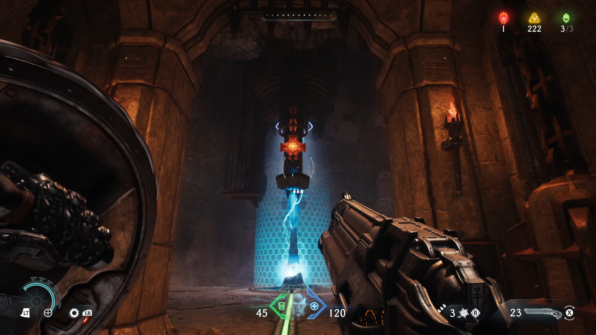 doom-the-dark-ages-tir-en-chaine-verrou