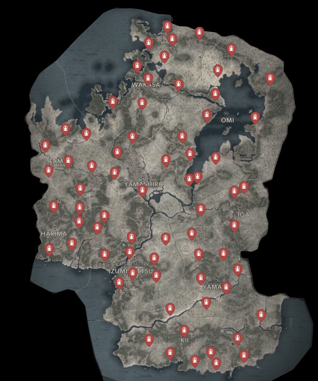 assassins-creed-shadows-emplacements-statues-de-jizo