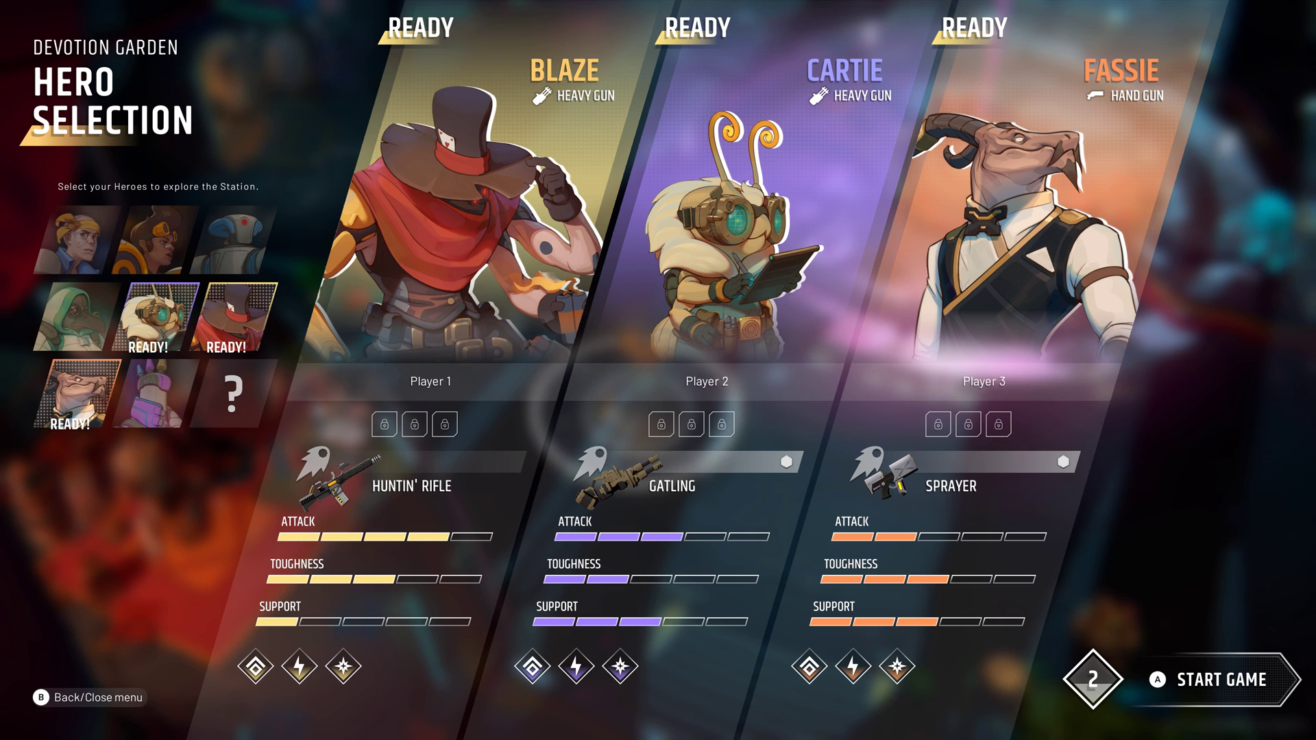 ENDLESS_Dungeon_Heroes_Selection_Blaze_Cartie_Fassie