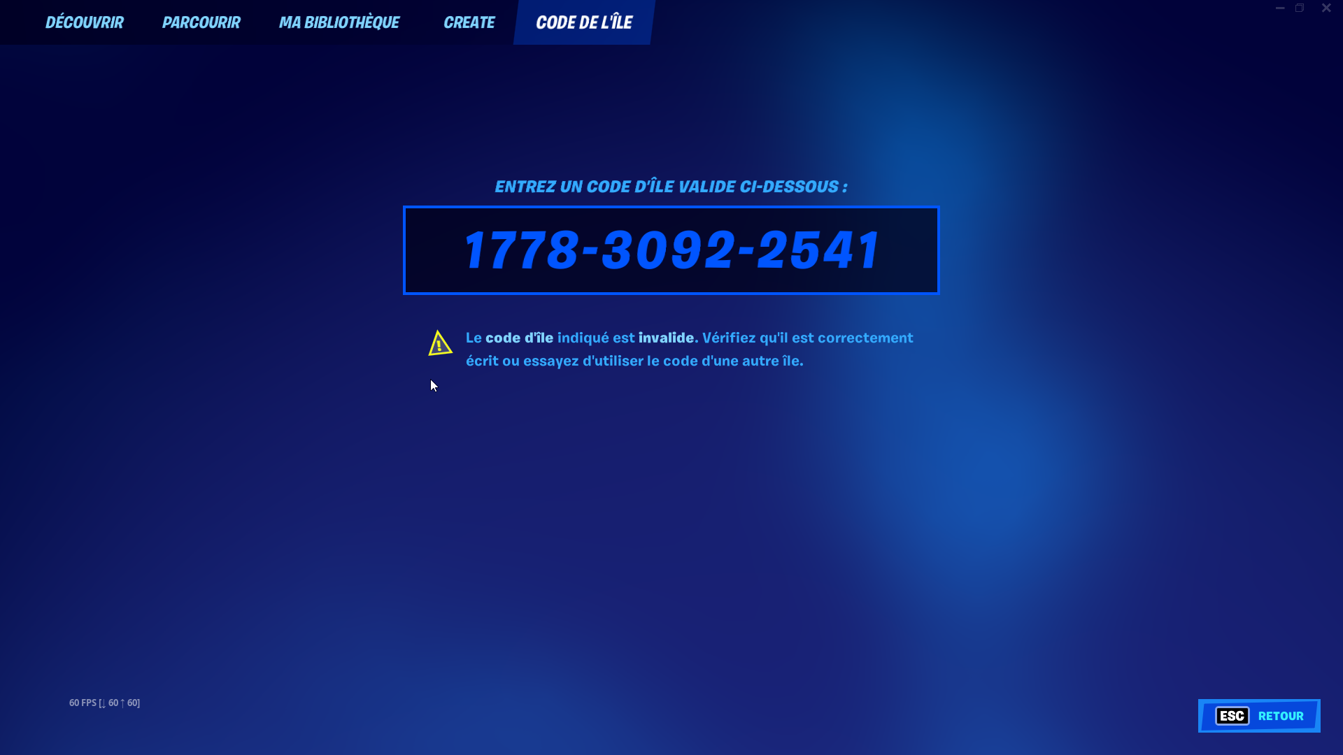 code-ile-aventure-dragon-ball-fortnite-invalide