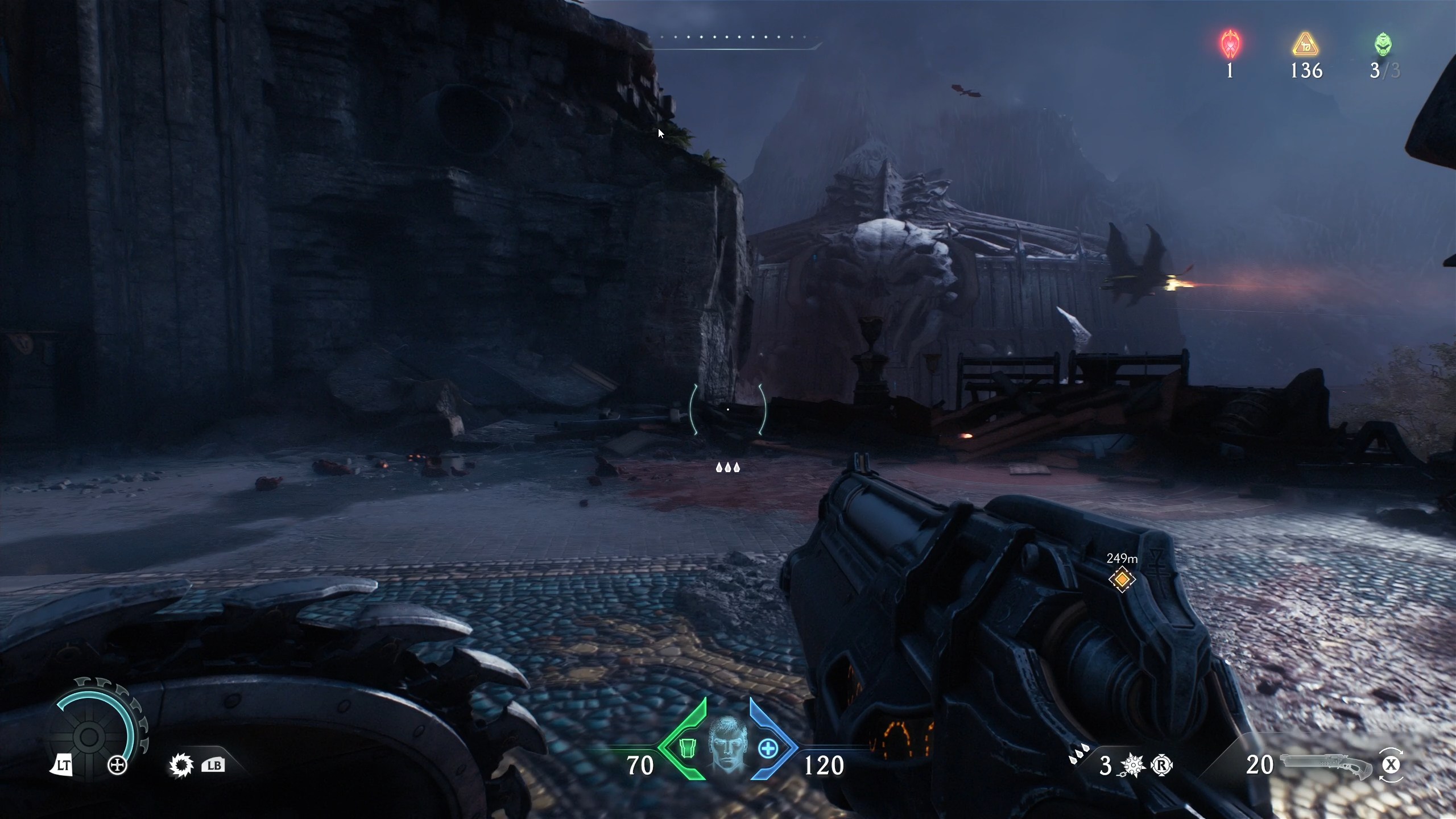 doom-the-dark-ages-collectibles-chapitre-4-emplacement-rubis-2-barriere