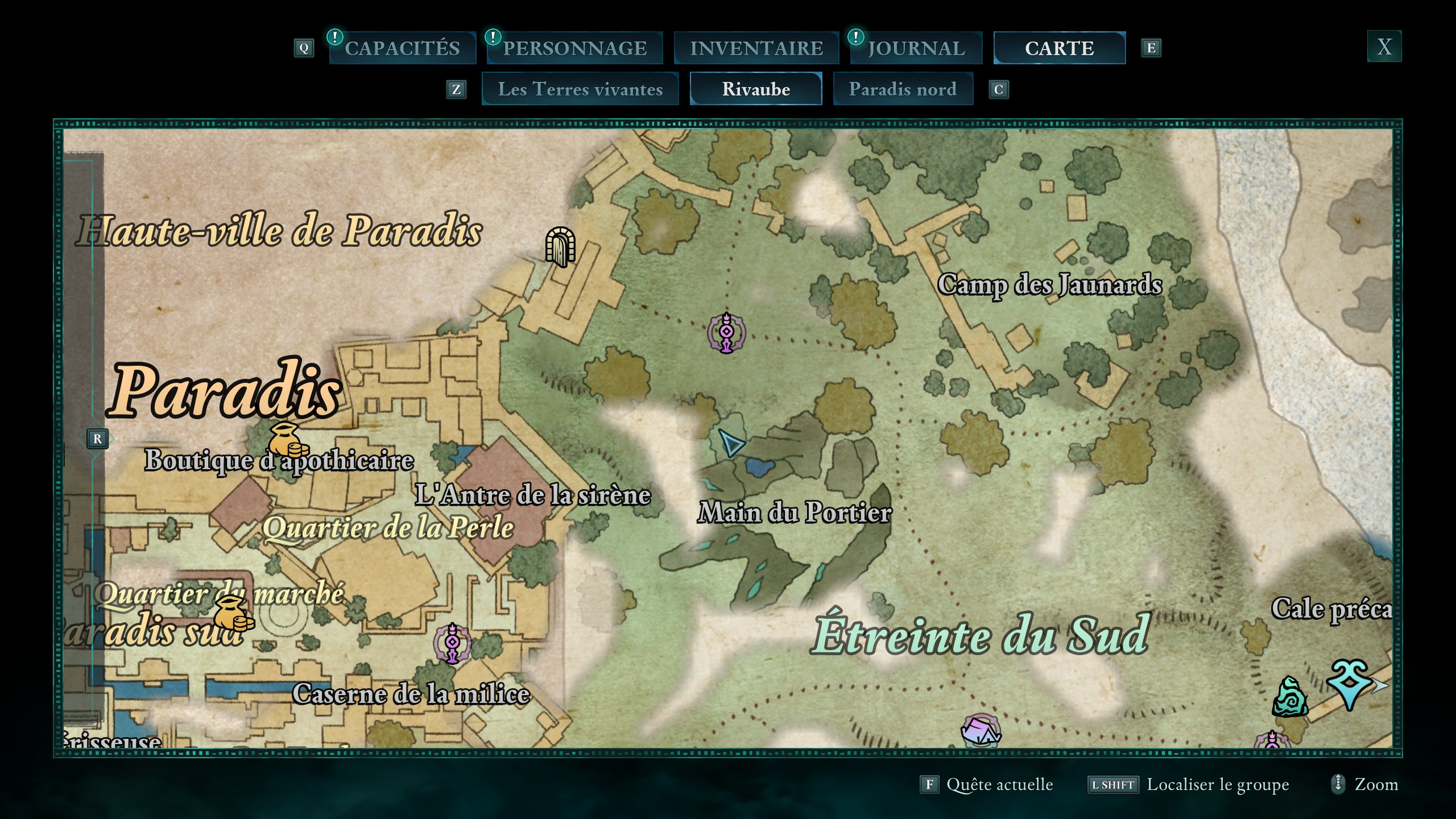 avowed-totem-de-l-autorite-plaque-d-or-des-serments-emplacement