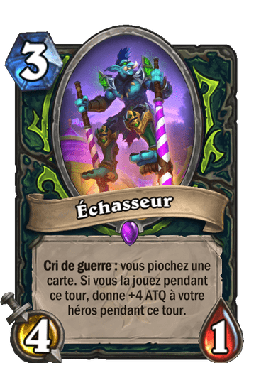 echasseur-carte-hearthstone-extension-folle-journee-sombrelune