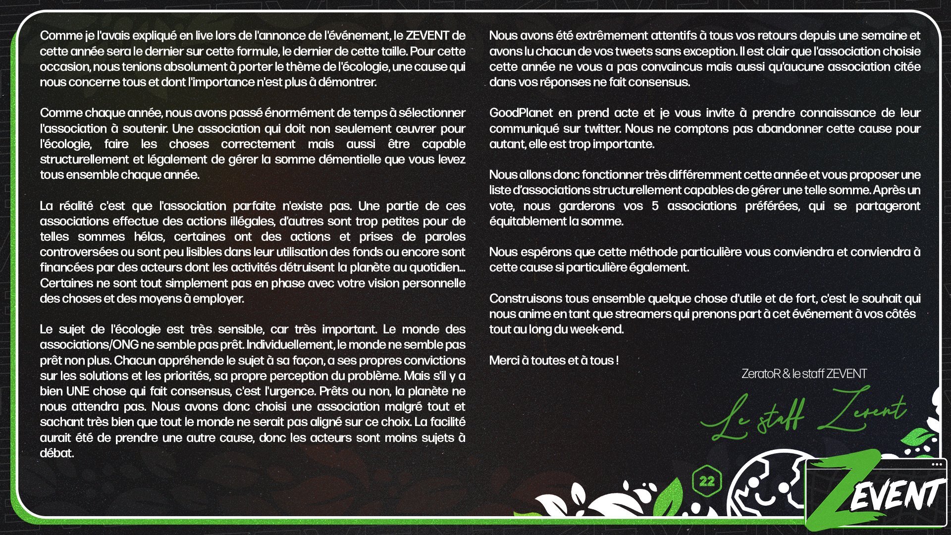 zevent-2022-changement-association-zerator-twitter