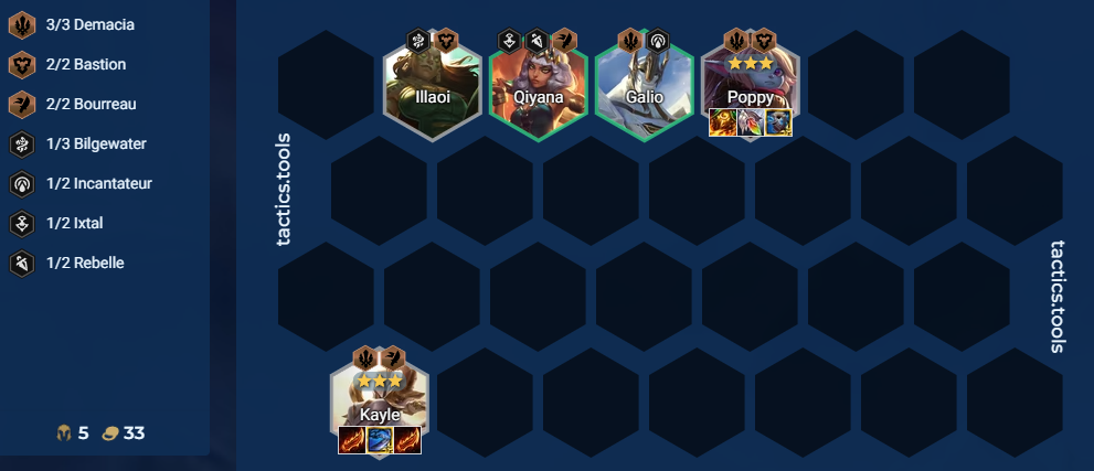 TFT-Guide-Set-9.5-Compo-Reroll-Kayle-Niveau-5