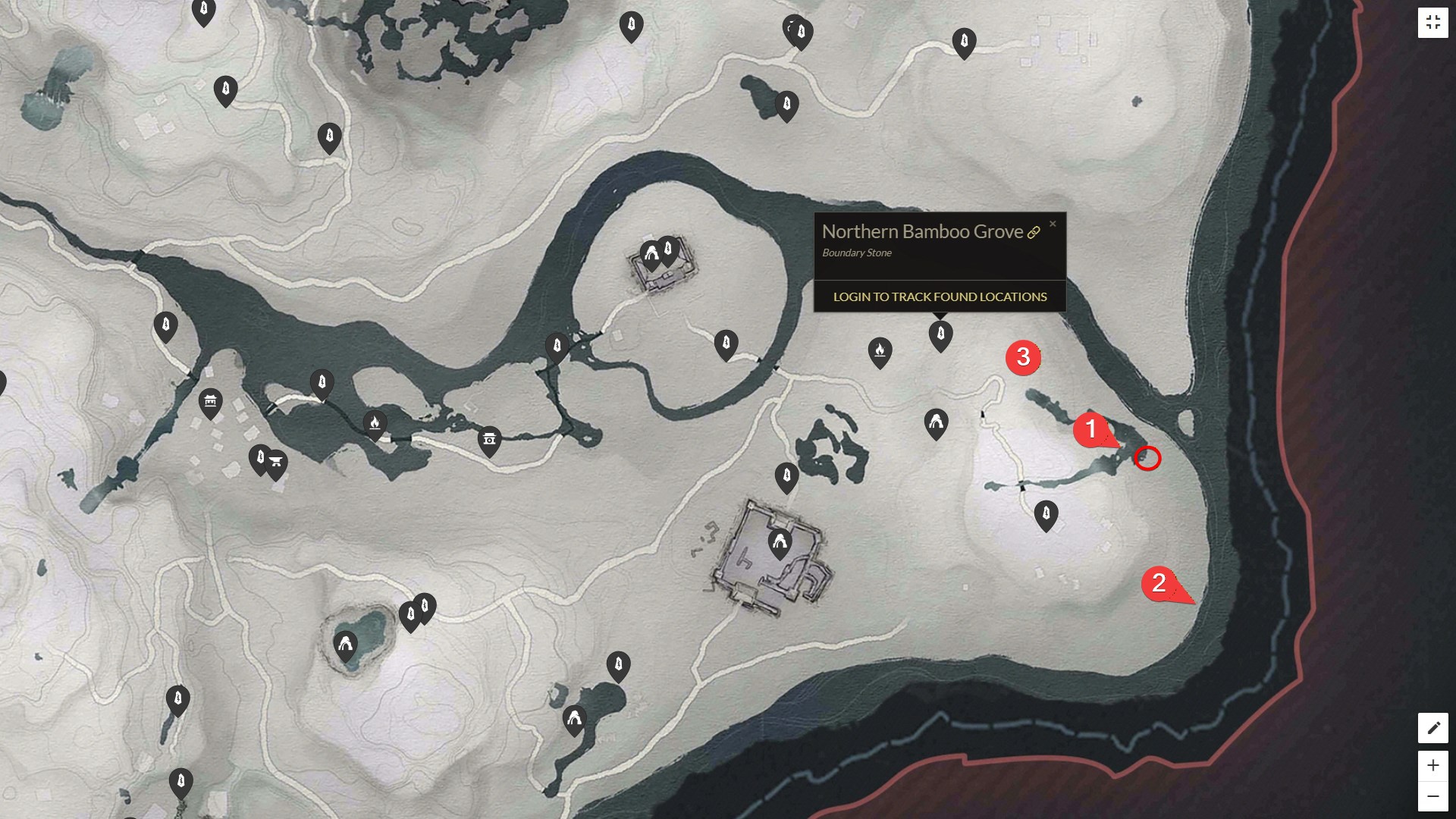 where-winds-meet-emplacement-rongrong-et-objectifs-quete