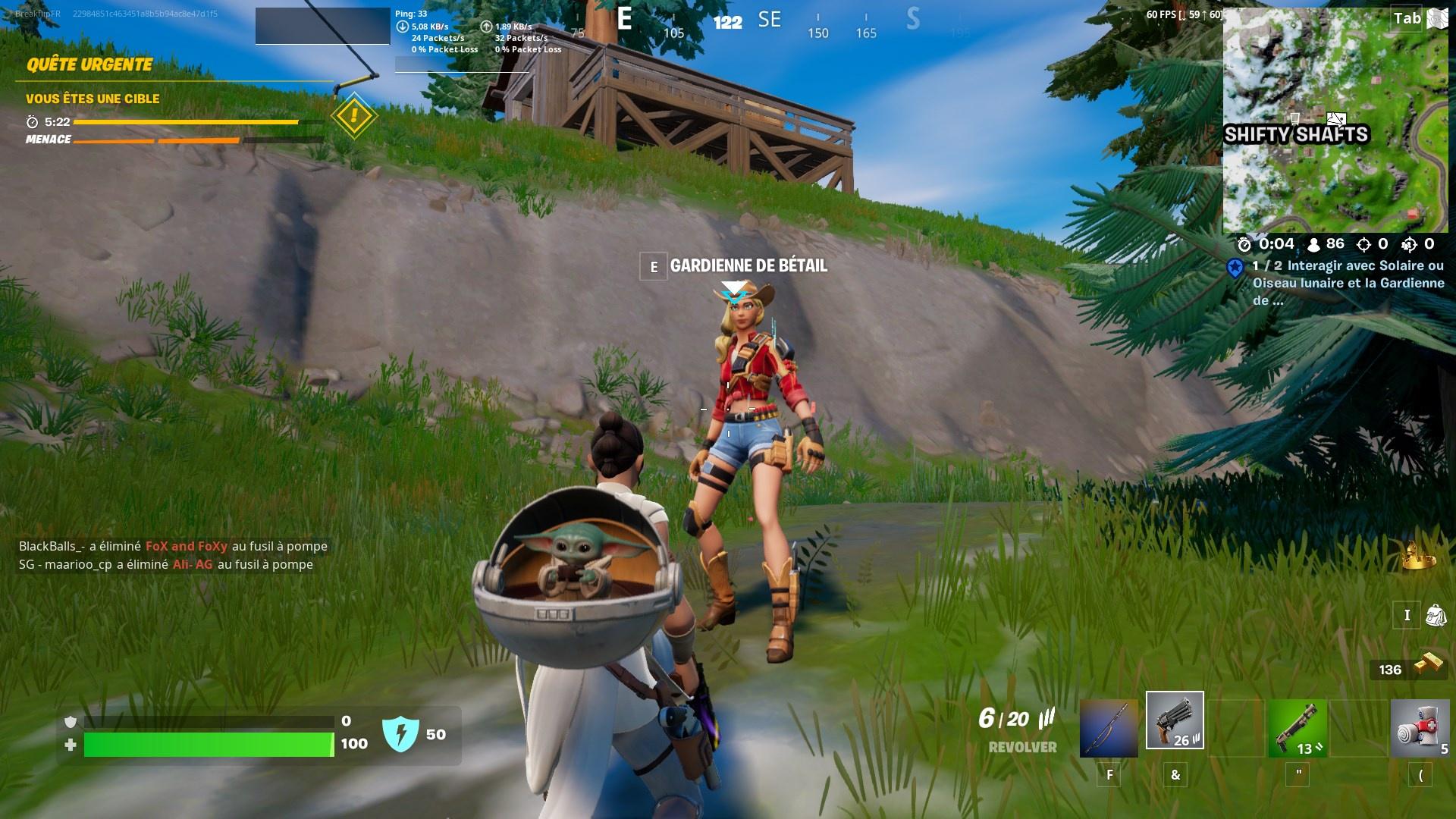 interagir-gardienne-betail-defi-fortnite-saison-3-chapitre-3