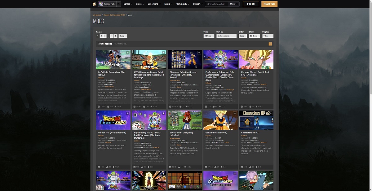 nexusmods-sparking-zero