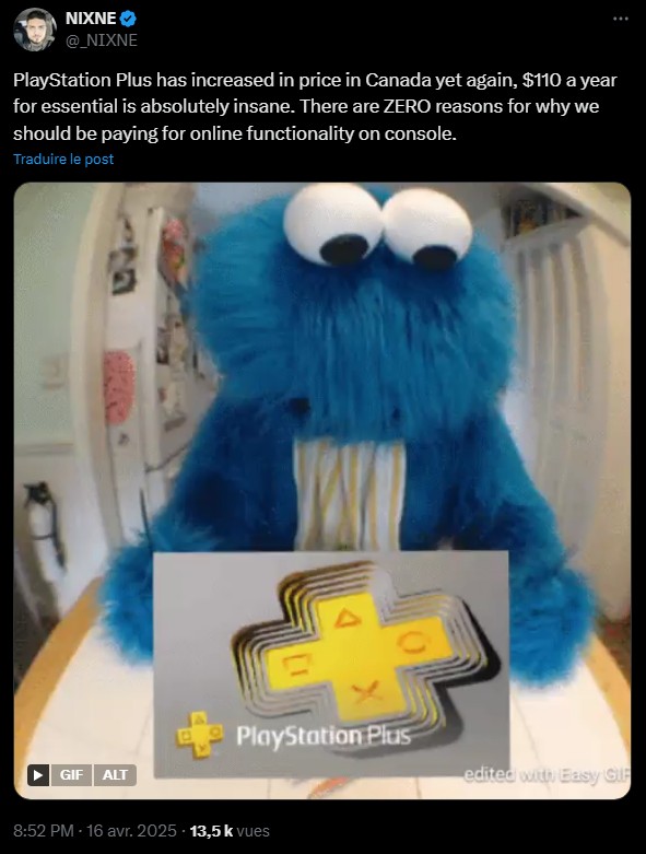 playstation-plus-tweet-augmentation-prix-canada-reaction