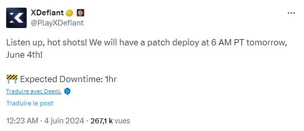 tweet-maintenance-4-juin-xdefiant