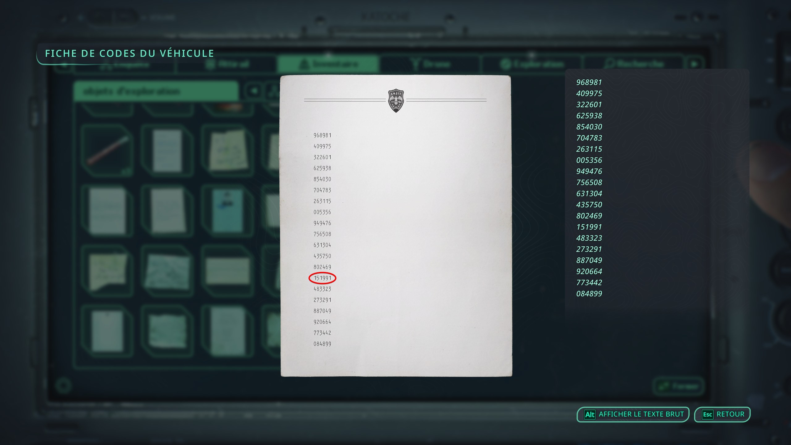 hell-is-us-avant-poste-d-observation-08-campement-scientifique-liste-codes