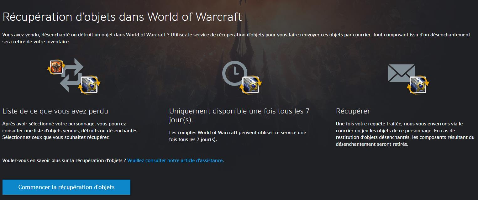 recuperer-objet-wow