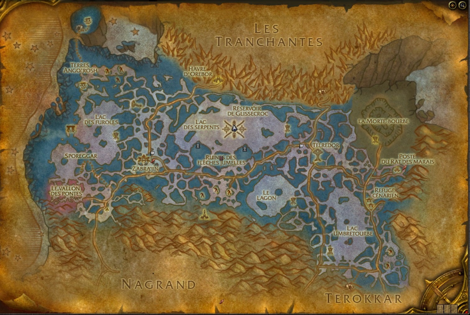 wow-tbc-classic-acceder-donjons-marecage-zangar-eau-tuyau-reservoir