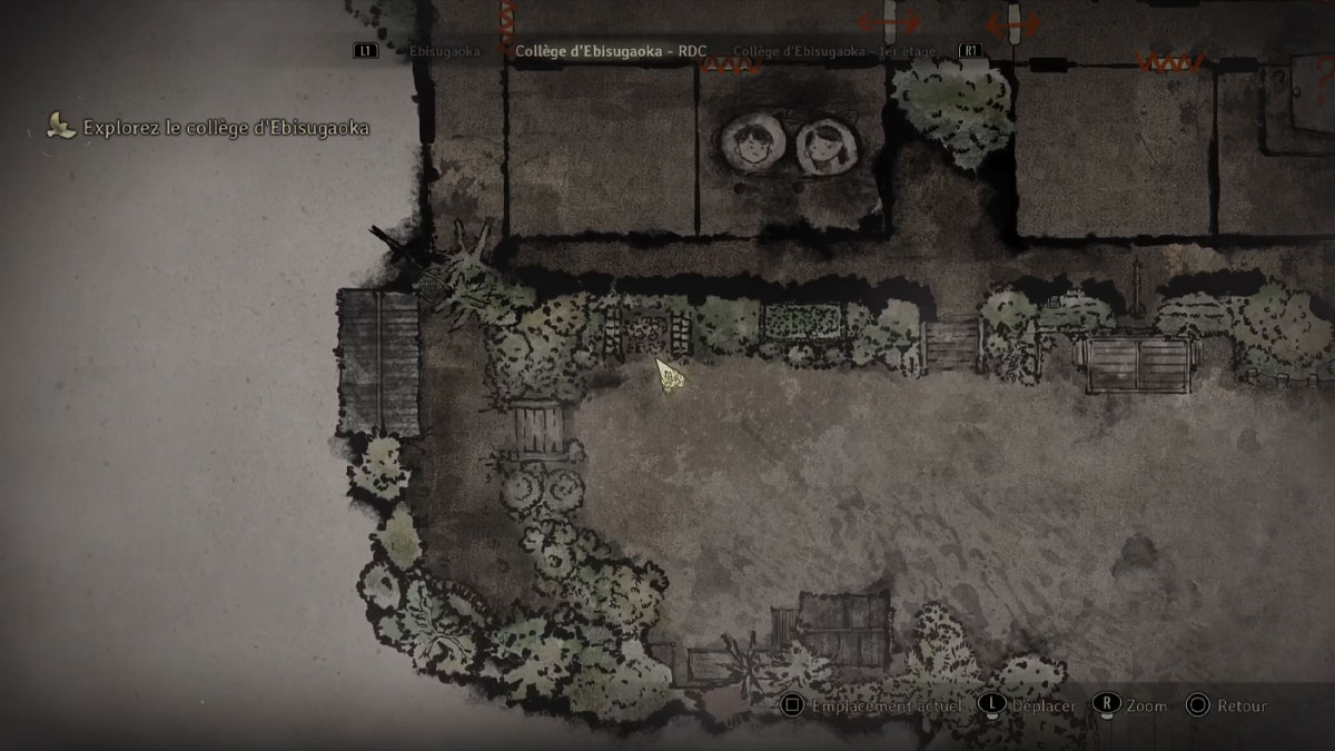 emplacement-cle-silent-hill-f-jardin-carte