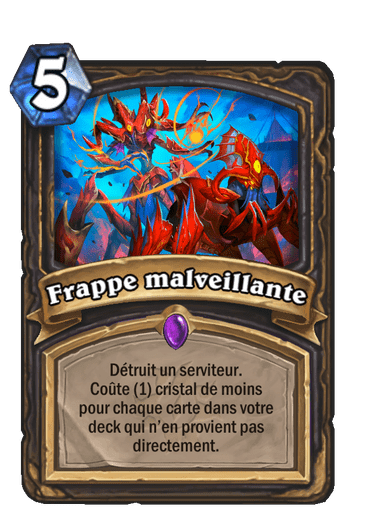 frappe-malveillante-carte-hearthstone-extension-folle-journee-sombrelune