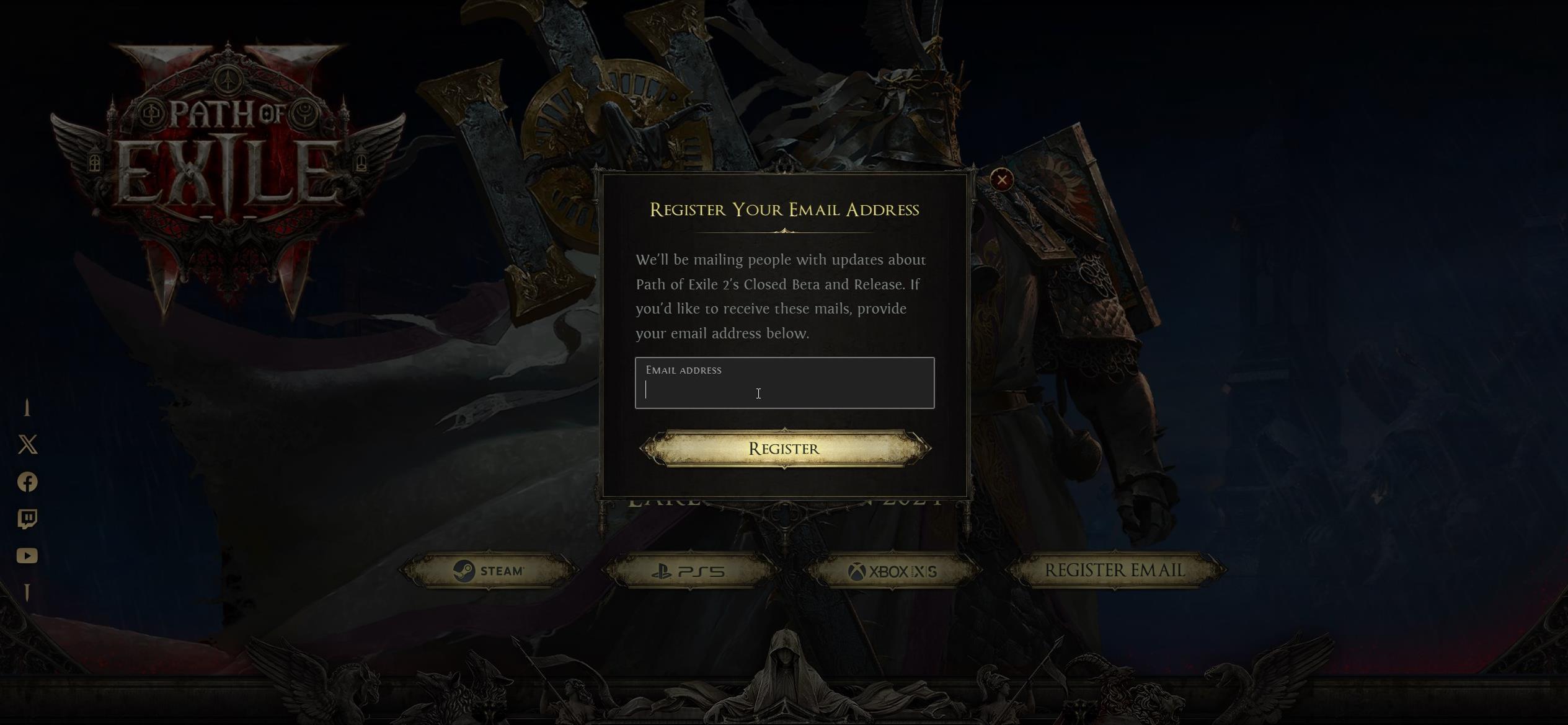 entrer-mail-inscription-beta-path-of-exile-2
